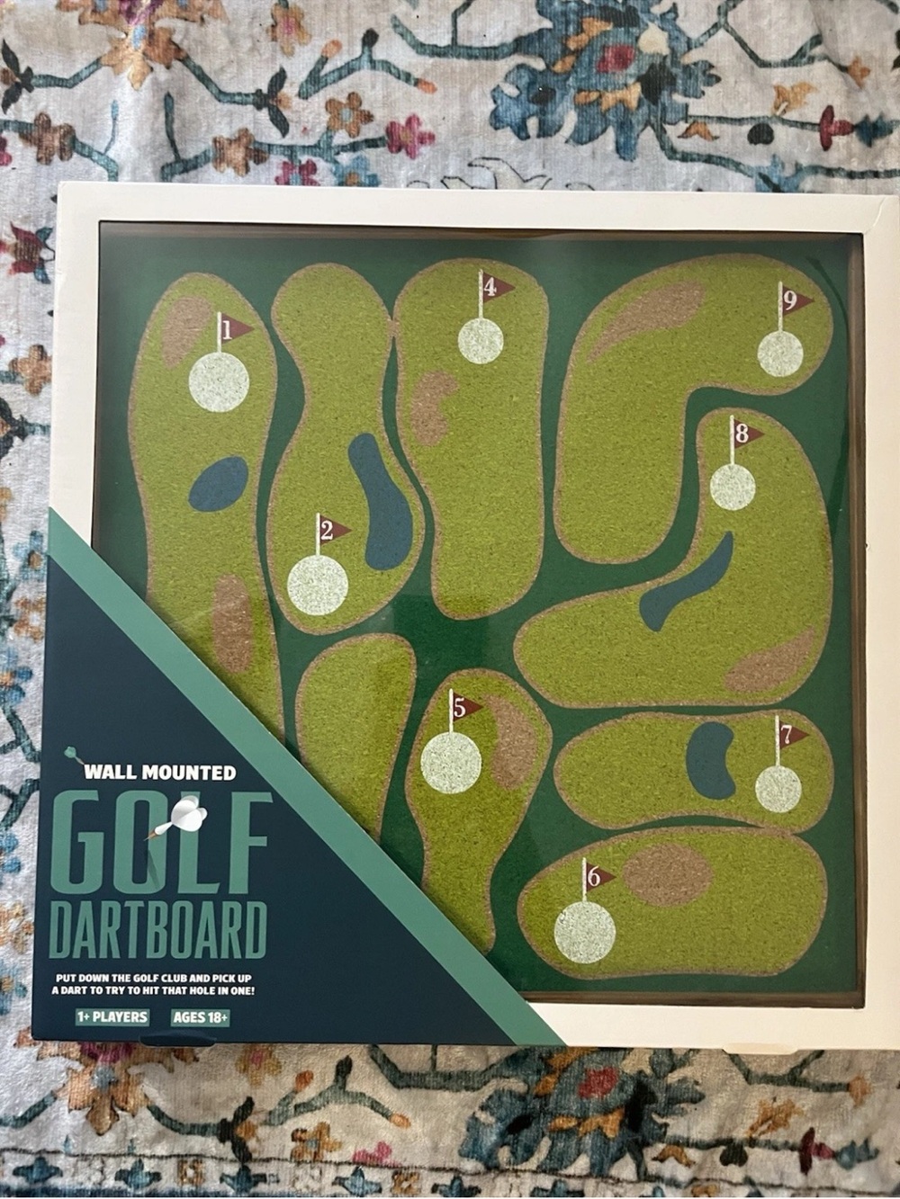 Wall Mounted Golf Dartboard - Gre Mens dad’s large heavy so cost a lot to ship.